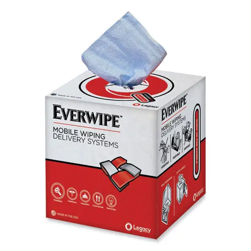 Heavyweight Blue Wiper, 9 X 12, 200-Roll, 4 Rolls-Carton 1