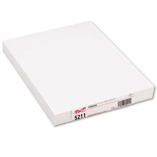 Heavyweight Tagboard, 12 X 9, White, 100-Pack 1