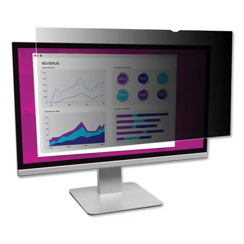 High Clarity Privacy Filter For 23" Widescreen Monitor, 16:9 Aspect Ratio 1