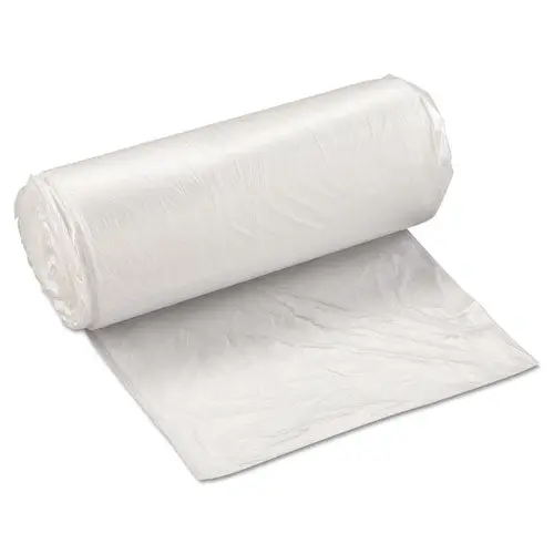 High-Density Commercial Can Liners, 16 Gal, 8 Microns, 24" X 33", Natural, 1,000-Carton 1