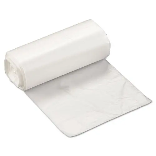 High-Density Commercial Can Liners, 4 Gal, 6 Microns, 17" X 18", Clear, 2,000-Carton 1