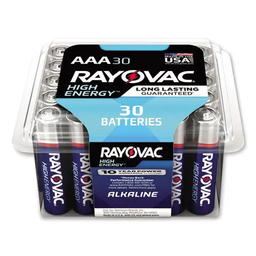 High Energy Premium Alkaline Aaa Batteries, 30-Pack 1
