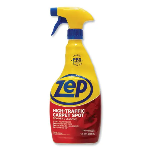 High Traffic Carpet Cleaner, Fresh Scent, 32 Oz Spray Bottle, 12-Carton 1
