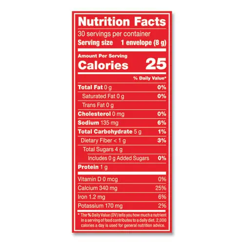Hot Cocoa Mix, Rich Chocolate, 0.28 Oz Packet, 30 Packets/Box, 6 Boxes/Carton 1