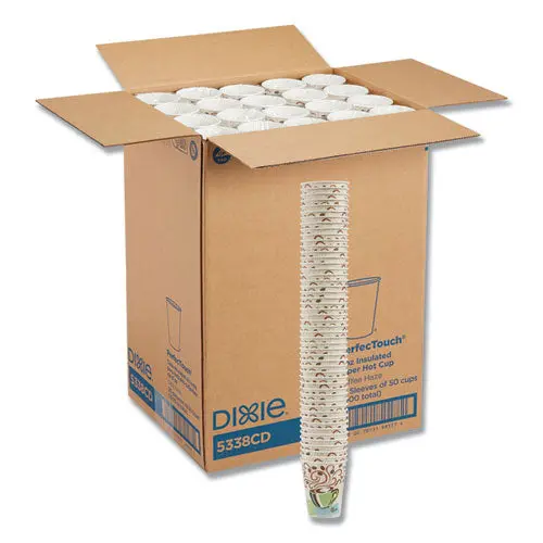 Hot Cups, Paper, 8Oz, Coffee Dreams Design, 1000-Carton 1