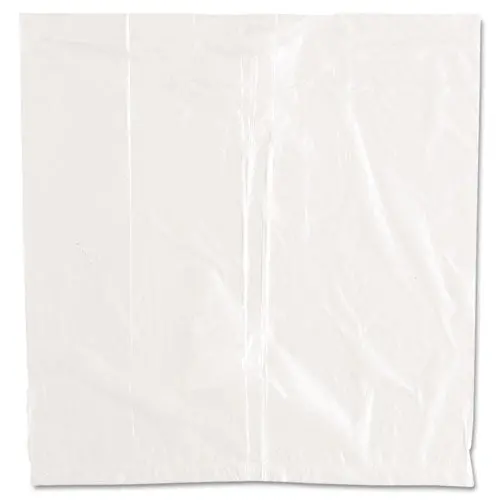 Ice Bucket Liner Bags, 3 Qt, 0.24 Mil, 12" X 12", Clear, 1,000-Carton 1