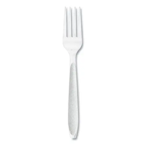 Impress Heavyweight Full-Length Polystyrene Cutlery, Fork, White, 100/Box, 10 Boxes/Carton 1