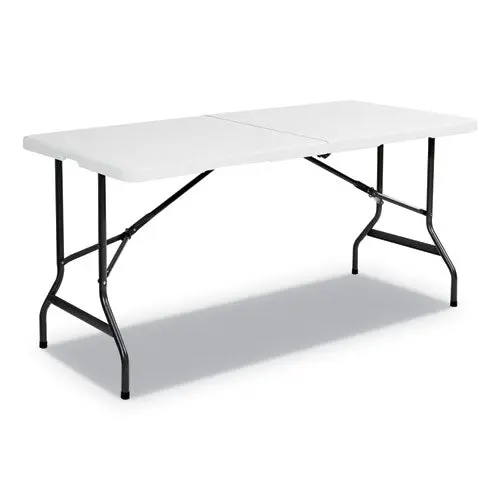 Indestructables Too 1200 Series Bi-Fold Table, 60W X 30D X 29H, Platinum 1