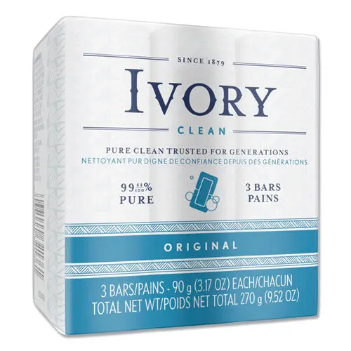 Individually Wrapped Bath Soap, Original Scent, 3.1 Oz Bar, 72-Carton 1