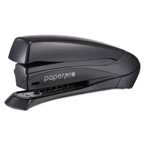 Inspire Spring-Powered Full-Strip Stapler, 20-Sheet Capacity, Black 1