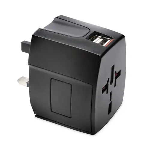 International Travel Adapter, Wall Outlet To Device 1