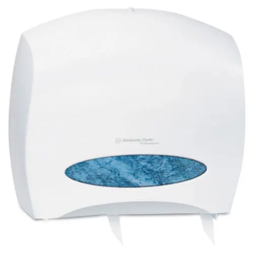 Jrt Jr. Escort Jumbo Roll Bath Tissue Dispenser, 16 X 5.75 X 13.88, Pearl White 1