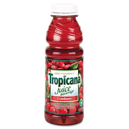 Juice Beverage, Cranberry, 15.2Oz Bottle, 12-Carton 1