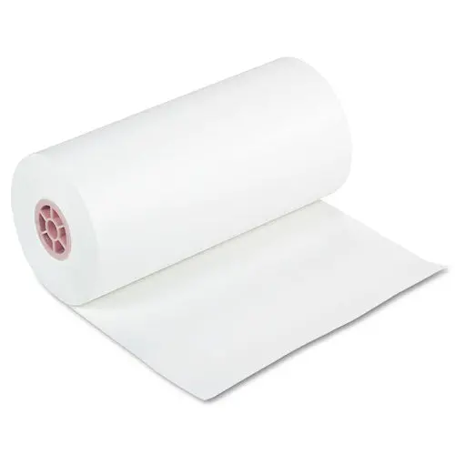 Kraft Paper Roll, 40Lb, 18" X 1000Ft, White 1