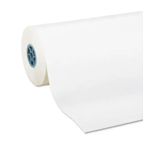 Kraft Paper Roll, 40Lb, 24" X 1000Ft, White 1