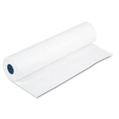 Kraft Paper Roll, 40Lb, 36" X 1000Ft, White 1