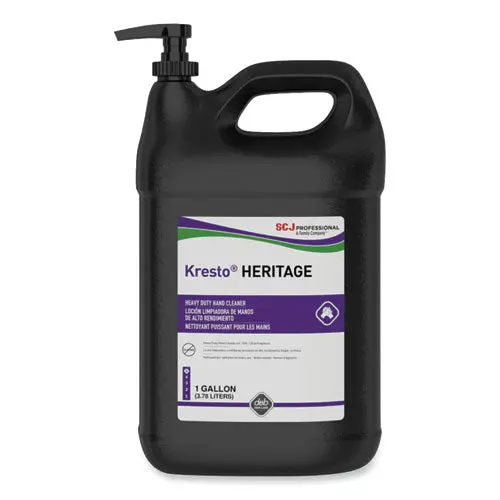 Kresto Heritage Heavy Duty Hand Cleaner, Fresh Scent, 1 Gal Bottle Refill, 4-Carton 1