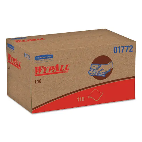 L10 Sani-Prep Dairy Towels,Pop-Up Box, 1Ply, 10 1-2X10 1-4, 110-Pk, 18 Pk-Carton 1
