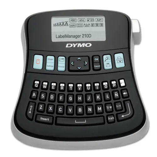 Labelmanager 210D Label Maker, 2 Lines, 6.1 X 6.5 X 2.5 1