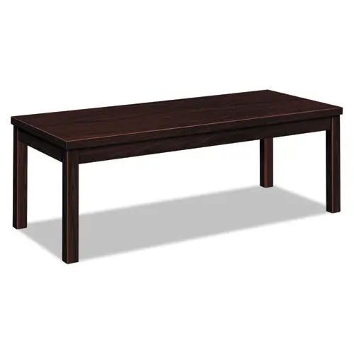 Laminate Occasional Table, Rectangular, 48W X 20D X 16H, Mahogany 1