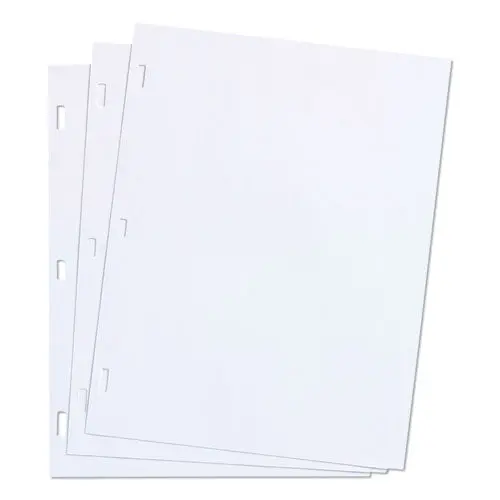 Ledger Sheets For Corporation And Minute Book, White, 11 X 8-1-2, 100 Sheets 1