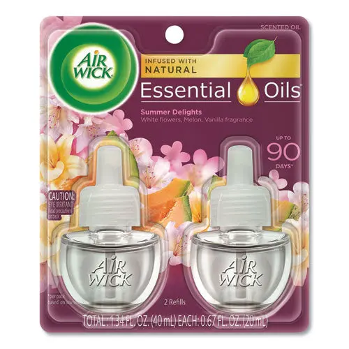 Life Scents Scented Oil Refills, Summer Delights, 0.67 Oz, 2-Pack 1
