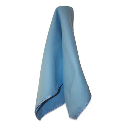 Lightweight Microfiber Cloths, 16 X 16, Blue, 12-Pack, 18 Packs-Carton 1