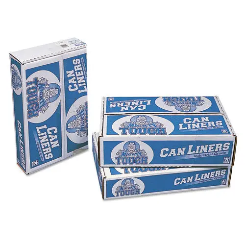 Linear Low Density Can Liners, 30 Gal, 0.75 Mil, 30" X 36", White, 200-Carton 1