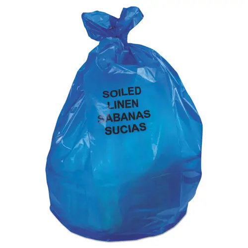 Linear Low Density Health Care Can Liners, 30 Gal, 1.3 Mil, 30" X 43", Blue, 200-Carton 1