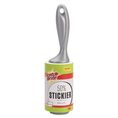 Lint Roller, Extra Sticky, 48 Sheets-Roll 1