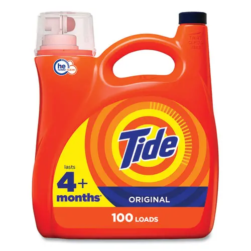 Liquid Laundry Detergent, Original Scent, 146 Oz Pour Bottle, 4/Carton 1