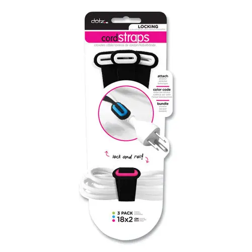 Locking Cord Strap, Black 1