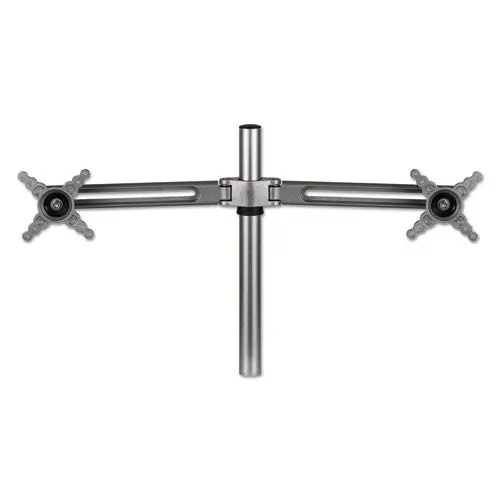 Lotus Dual Monitor Arm Kit, For 26" Monitors, Silver, Supports 13 Lb 1