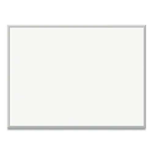 Magnetic Dry Erase Board With Aluminum Frame, 48 X 36, White Surface, Silver Frame 1