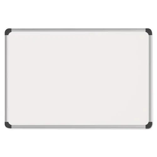 Magnetic Steel Dry Erase Board, 48 X 36, White, Aluminum Frame 1
