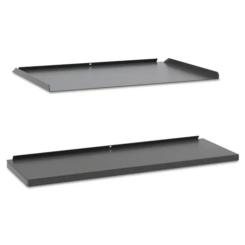 Manage Series Shelf And Tray Kit, Steel, 17.5W X 9D X 1H, Ash 1