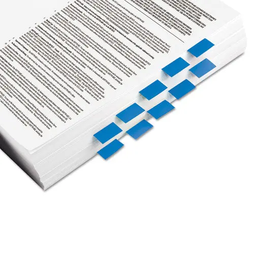 Marking Page Flags In Dispensers, Blue, 12 50-Flag Dispensers-Pack 1
