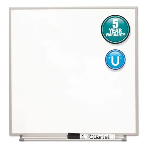 Matrix Magnetic Boards, Painted Steel, 23 X 23, White, Aluminum Frame 1