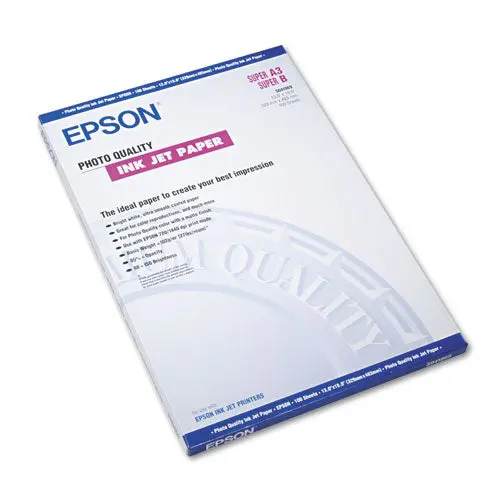 Matte Presentation Paper, 4.9 Mil, 13 X 19, Matte Bright White, 100-Pack 1