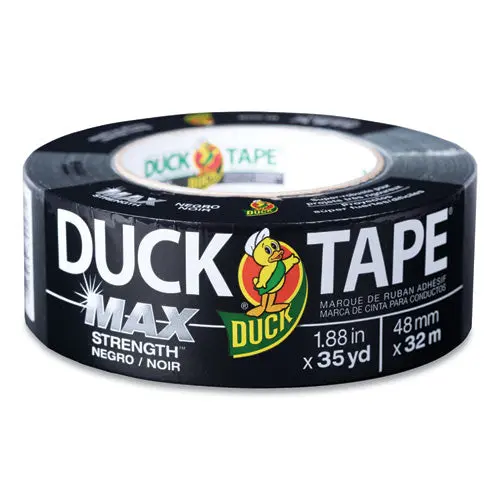 Max Duct Tape, 3" Core, 1.88" X 35 Yds, Black 1
