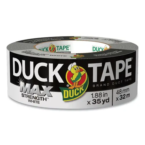Max Duct Tape, 3" Core, 1.88" X 35 Yds, White 1