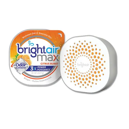 Max Odor Eliminator Air Freshener, Citrus Burst, 8 Oz, 6-Carton 1