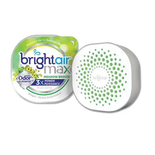 Max Odor Eliminator Air Freshener, Meadow Breeze, 8 Oz, 6-Carton 1