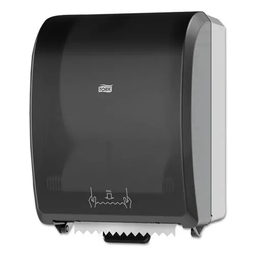 Mechanical Hand Towel Roll Dispenser, H80 System, 12.32 X 9.32 X 15.95, Black 1