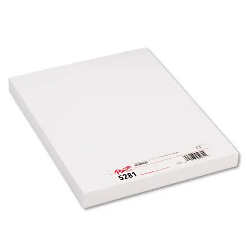 Medium Weight Tagboard, 12 X 9, White, 100-Pack 1