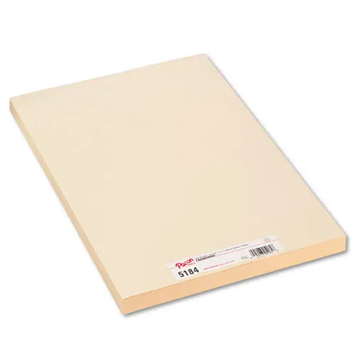 Medium Weight Tagboard, 18 X 12, Manila, 100-Pack 1
