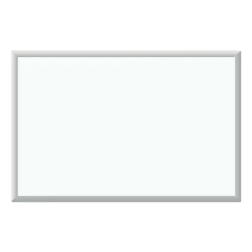 Melamine Dry Erase Board, 36 X 24, White Surface, Silver Frame 1