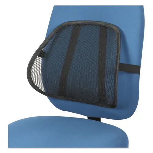 Mesh Backrest, 18.13W X 15.38D X 5.88H, Black 1