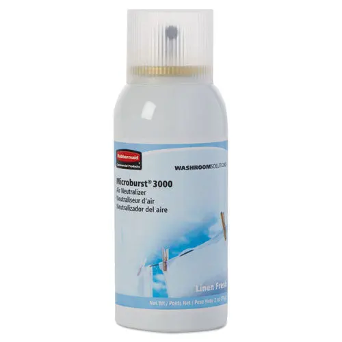 Microburst 3000 Refill, Linen Fresh, 2 Oz Aerosol, 12-Carton 1