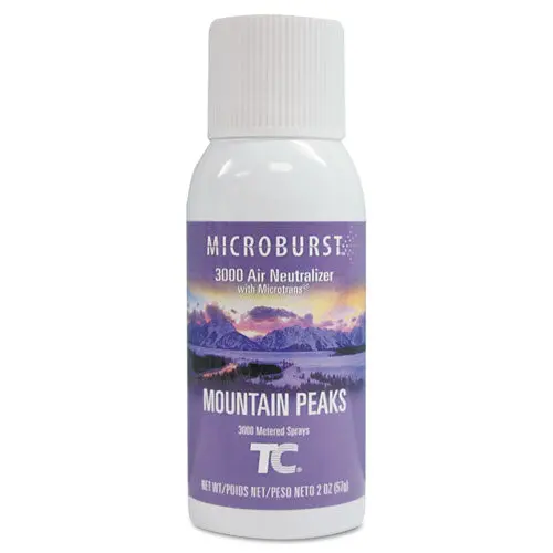 Microburst 3000 Refill, Mountain Peaks, 2 Oz Aerosol, 12-Carton 1